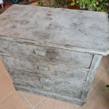 Antique chest of drawers with antique patina