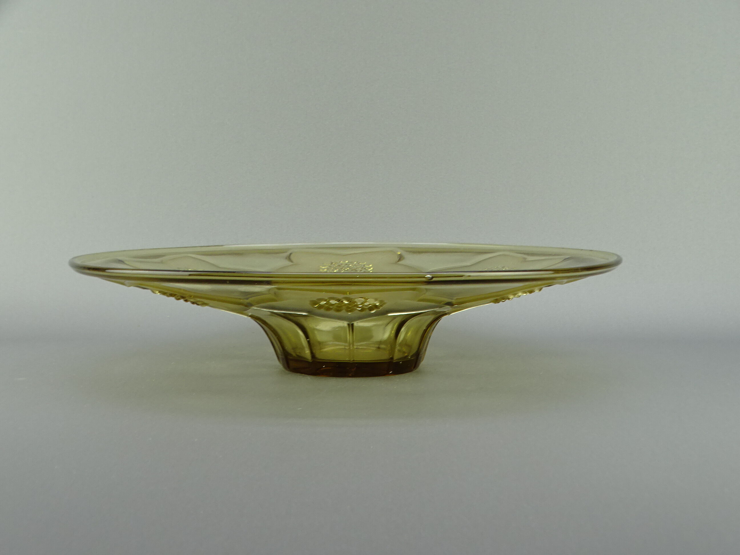 Pressed glass vintage fruit cup