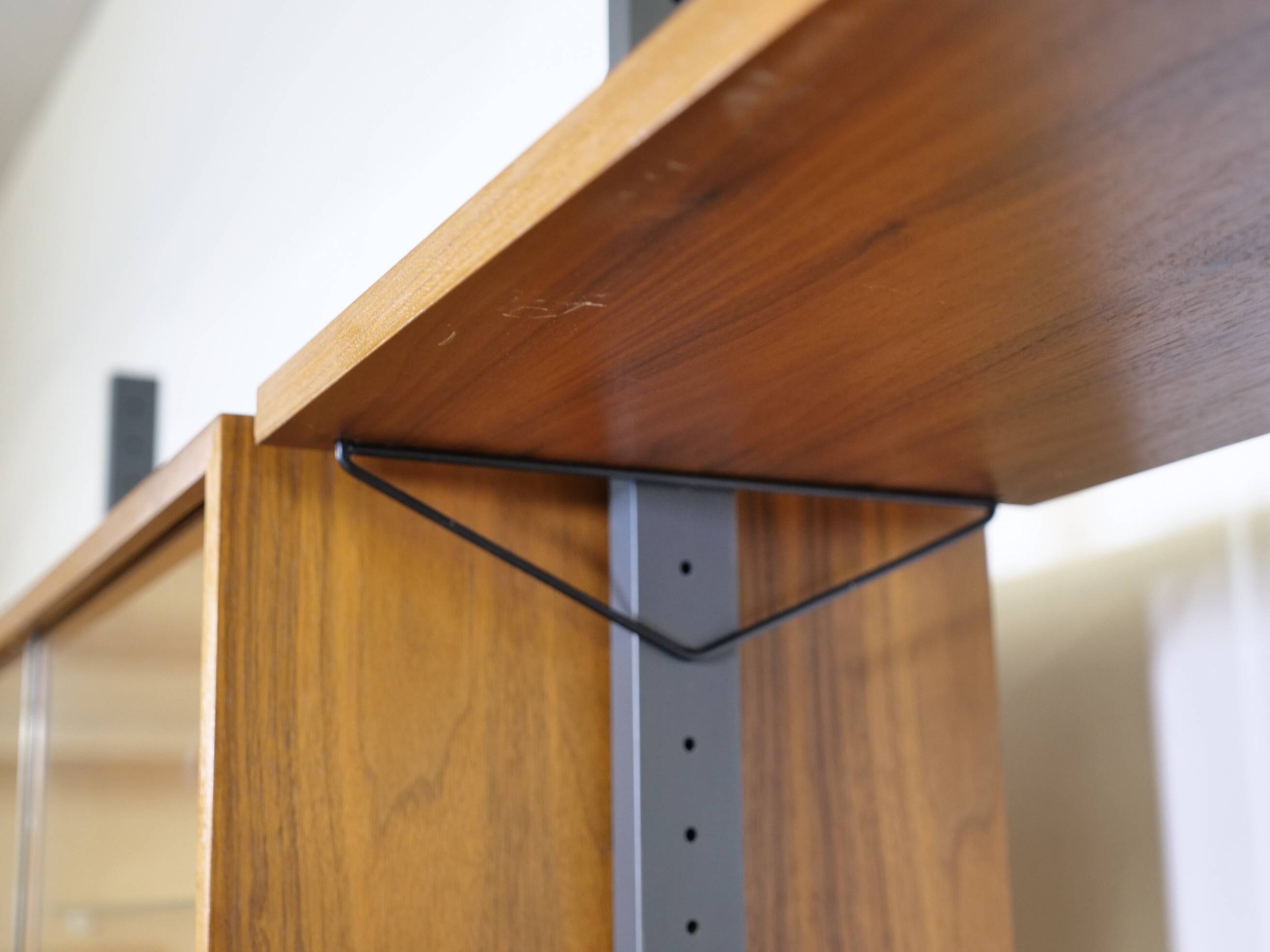 Free Standing Modular Teak Shelving System by Olof Pira, 1960s