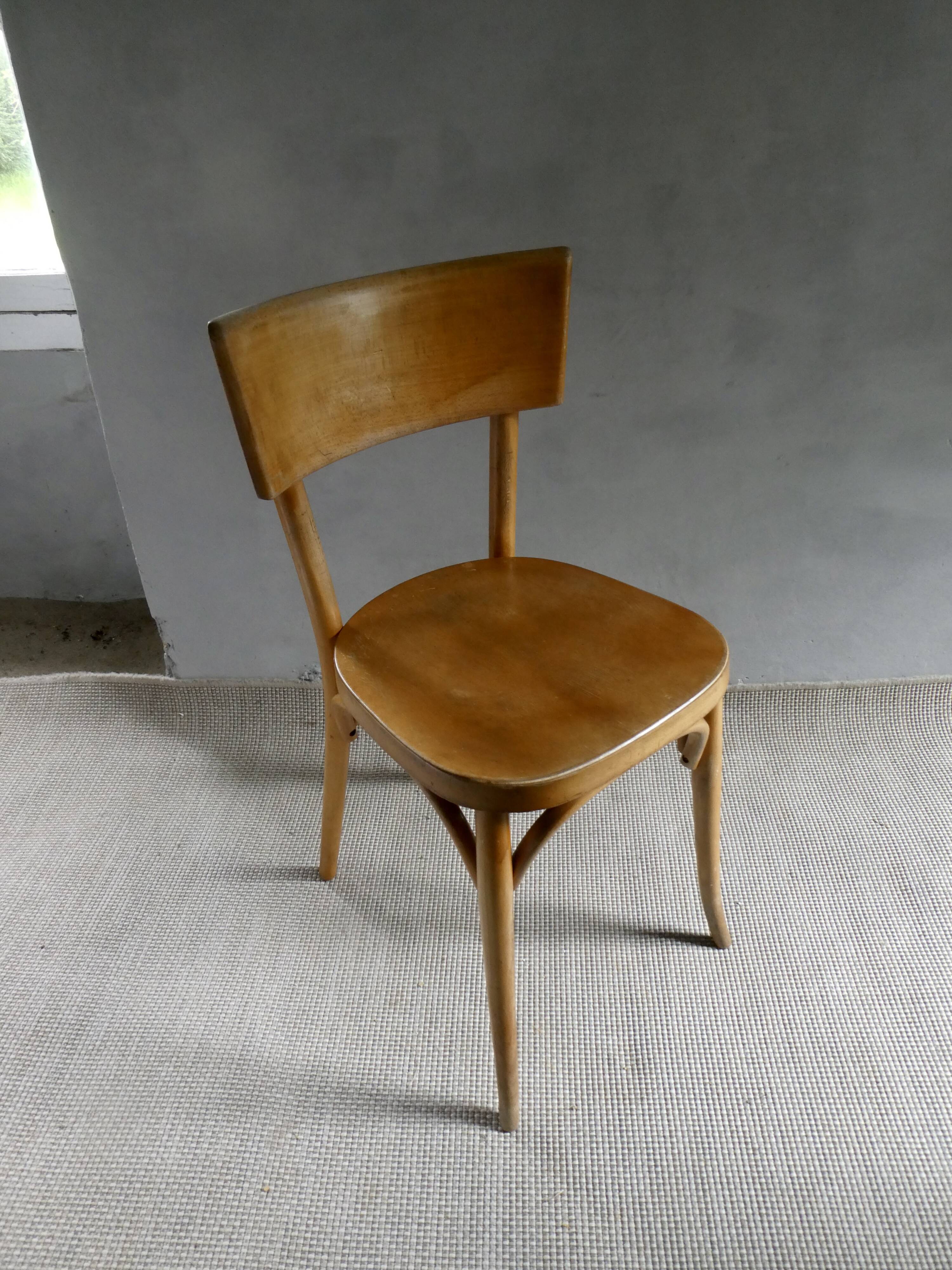 Baumann bistro chair, mid-20th century