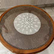 Solid cherry coffee table