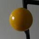 Roger Feraud-style coat rack, billiard balls and mirror