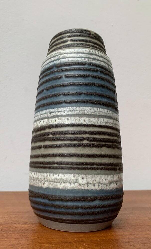 West German Fat Lava ceramic vase in Mid-Century style from the 1960s by Scheurich.