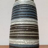 West German Fat Lava ceramic vase in Mid-Century style from the 1960s by Scheurich.