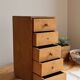 Antique wooden drawer unit