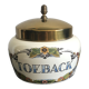 Porcelain tobacco jar from Delfts