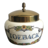 Porcelain tobacco jar from Delfts