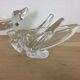 Set of 3 animal cups in vannes crystal, dogs and grasshopper
