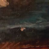 Painting, oil on canvas 1900 bouquet of flowers