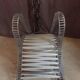 Fauteuil relax design 1980 + ottoman