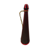 Vintage scoubidou bottle