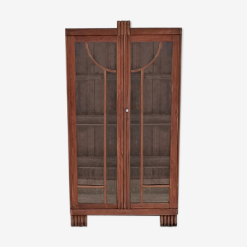 Burmese teak showcase 30s