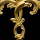 Pair of brass candlesticks