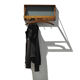 Teak coat rack by Adam Hoff & Poul Ostergaard for Virum, 1950s