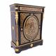 Antique boulle chest of drawers from the mid-19th century, France.