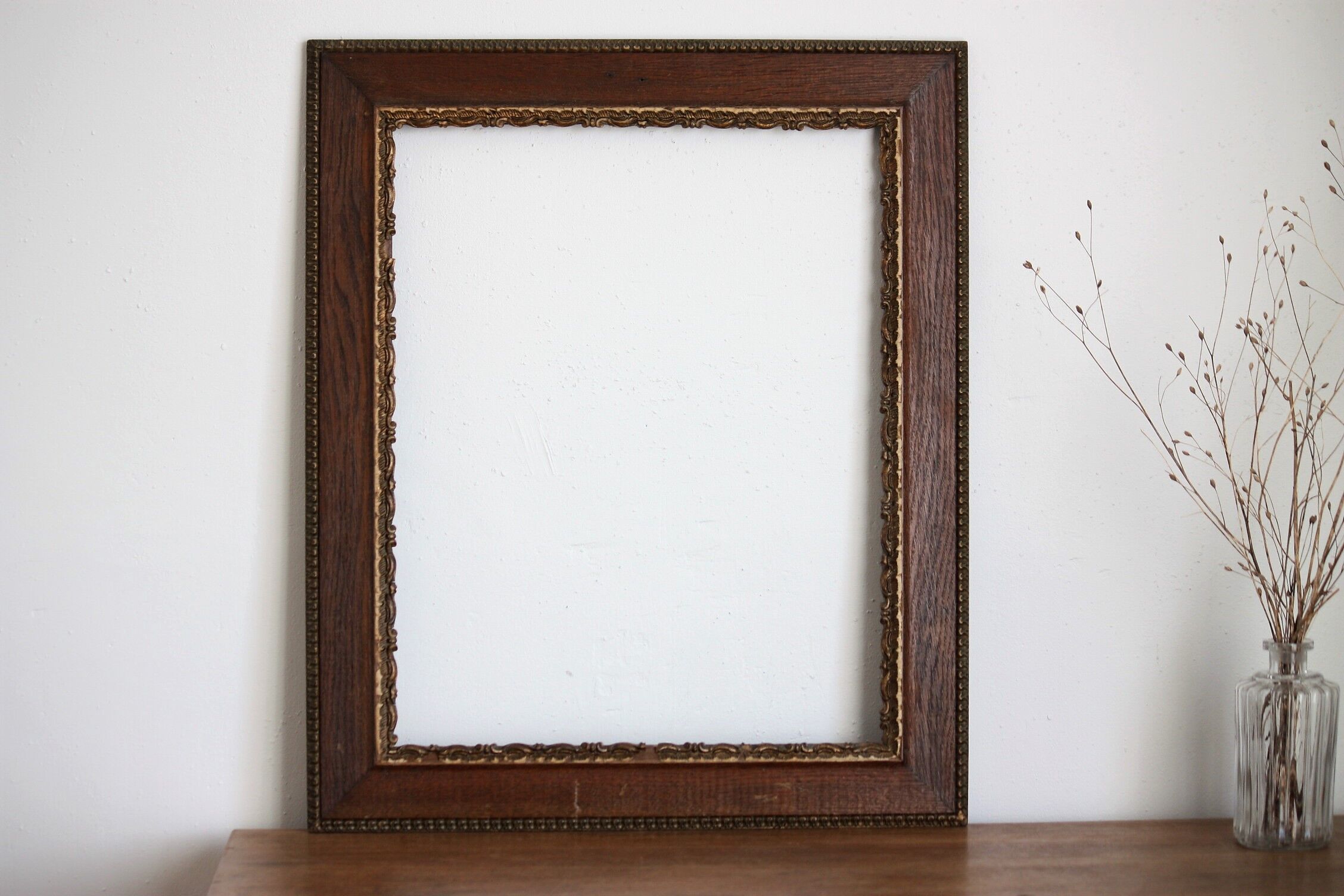 Ornate wooden frame