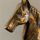 Brass horse lamp 1970