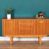Retro Walnut 1960s Jentique Short Sideboard