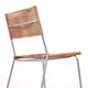 “Miss B” steel lacquered aluminium classic chair by Tito Agnoli