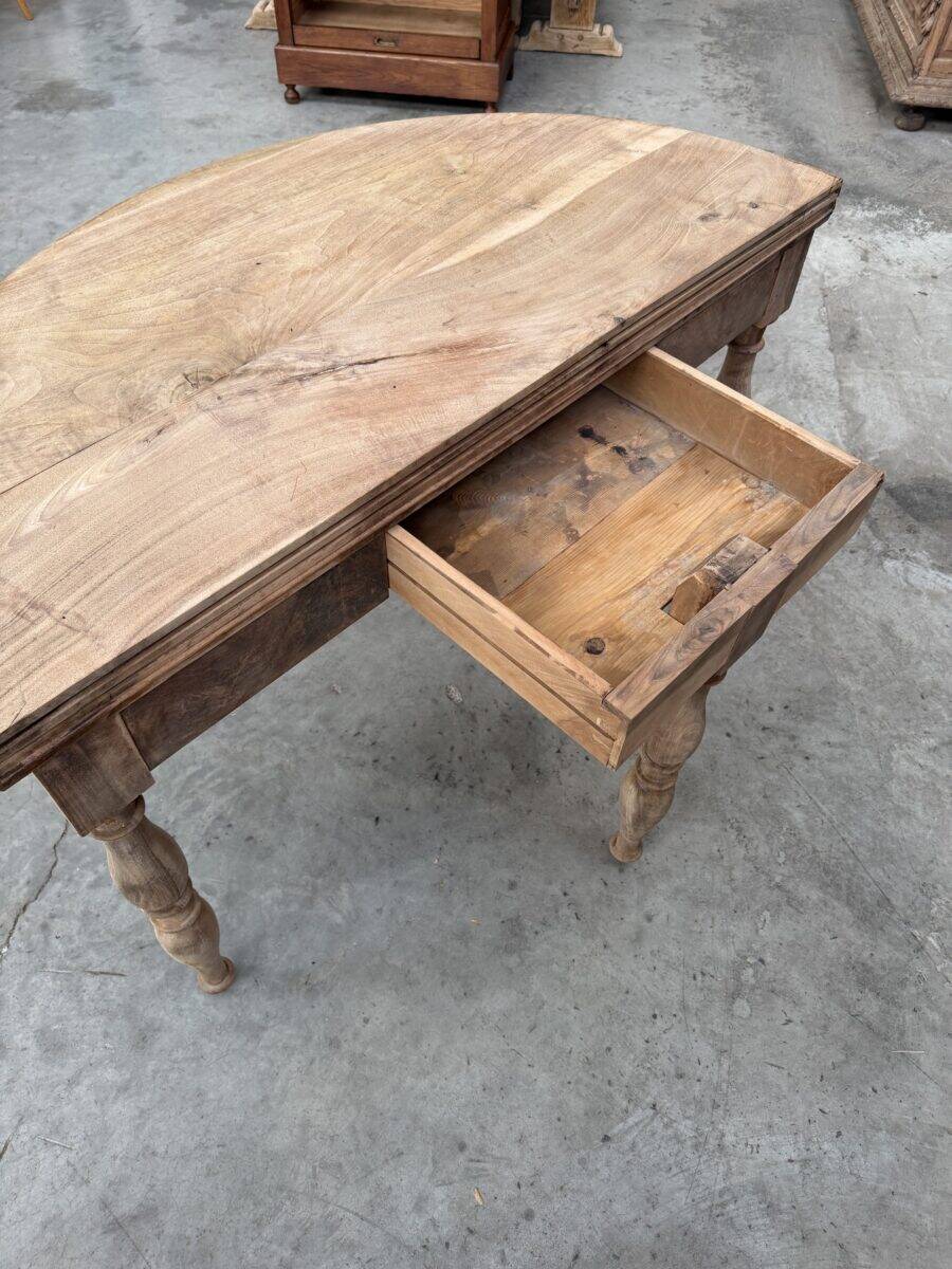 Half-moon table, 19th century