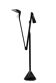 Lumina Floor Lamp Walter Monici Italy Model "Zelig Terra"