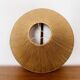 Suspension en teck et en raffia Bast par Temde
