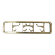 Art Deco brass wall hanger, Austria, 1940s.