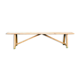 Oak farm bench