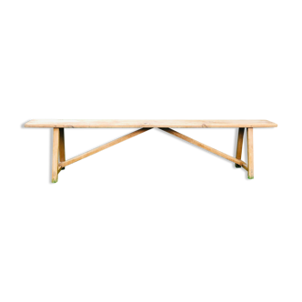 Banc de ferme en chêne