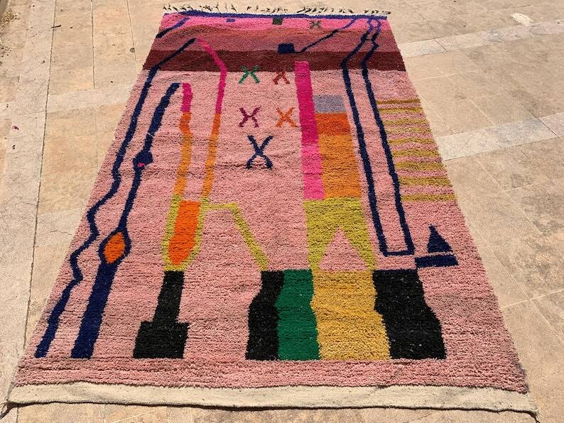 Handmade Moroccan rug 250cm x 150cm
