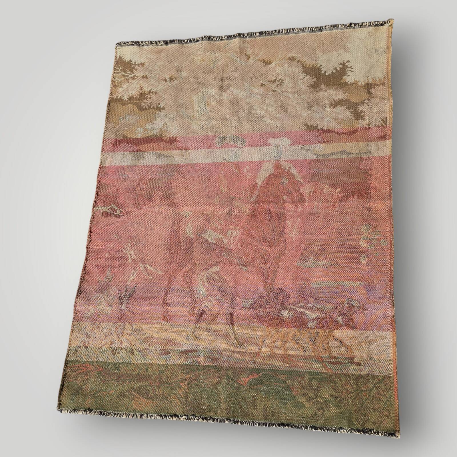 Vintage jacquard wall tapestry