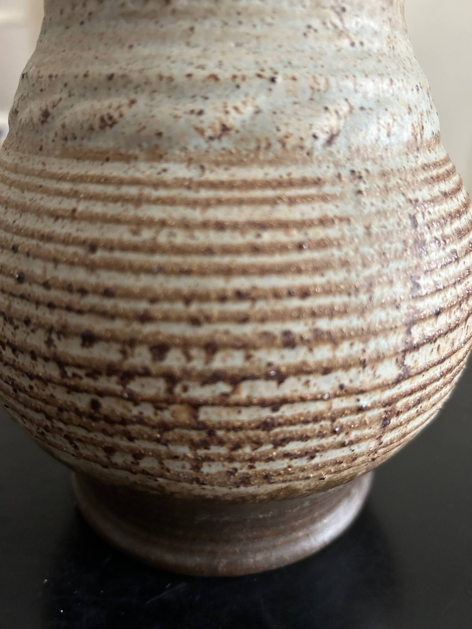 3 stoneware vases 1970