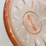 Candy, pink glass sugar