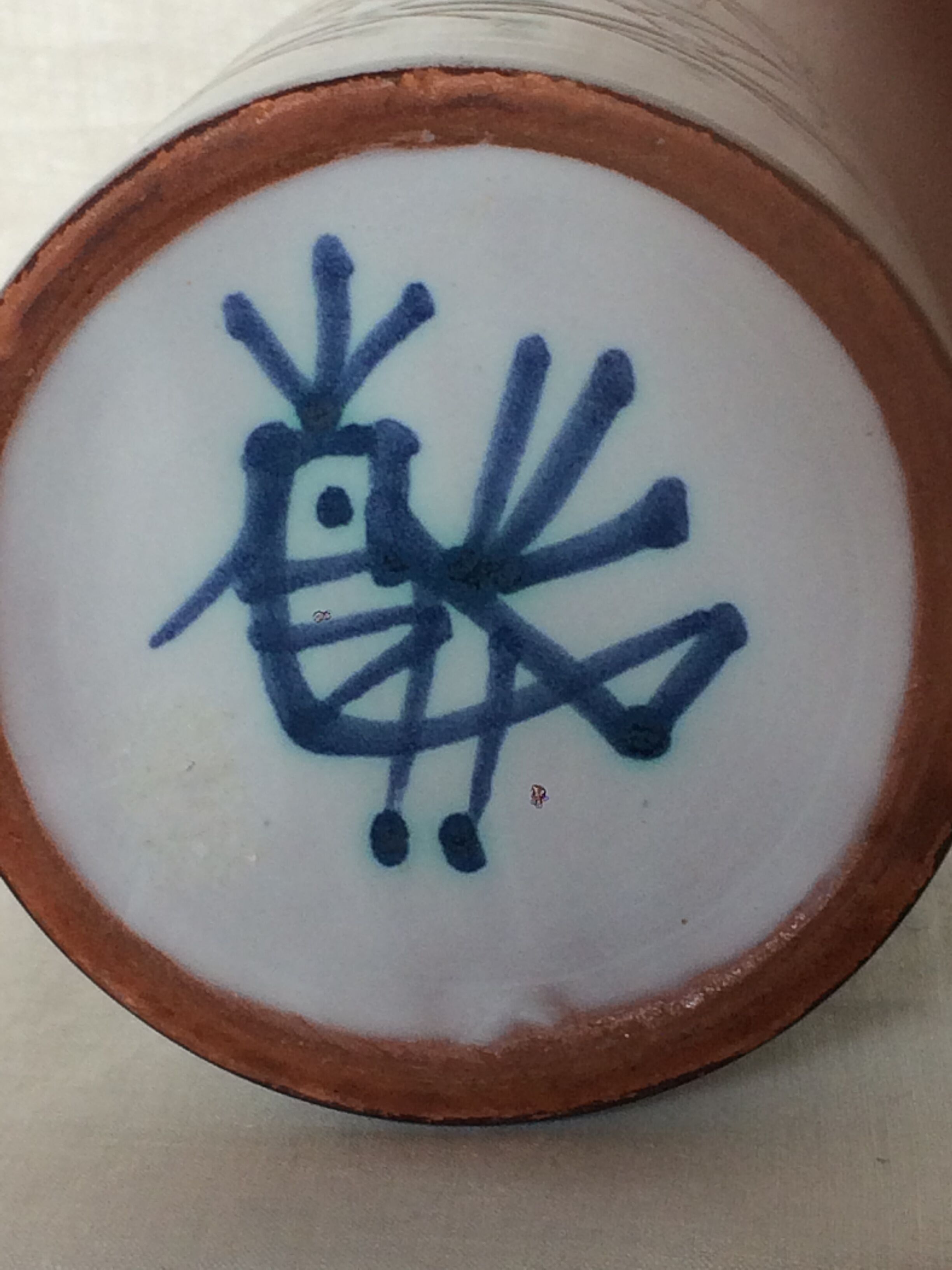 Ceramic pot Michel Barbier workshop Le Murier