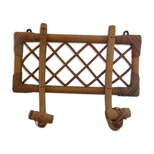 Portemanteau en rotin
