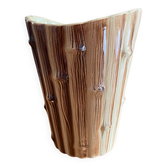 Grand vase ancien St Clément bambou