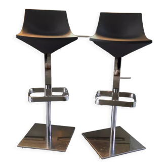 Pair of Calligaris bar stools