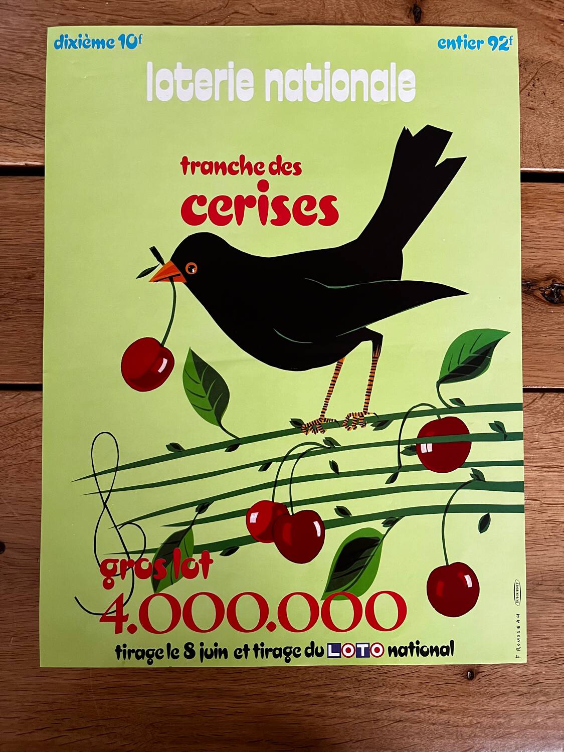 Advertising posters