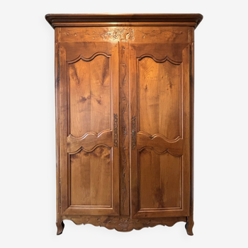 Antique carved wardrobe