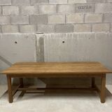 Large oak farmhouse table with drawers 230cm