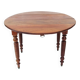 Table ronde à rabat