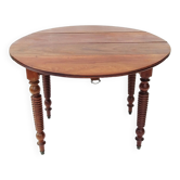 Table ronde à rabat