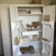 Antique Parisian 3-door wardrobe