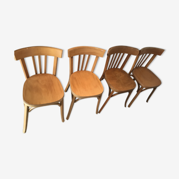 Set of 4 baumann chairs