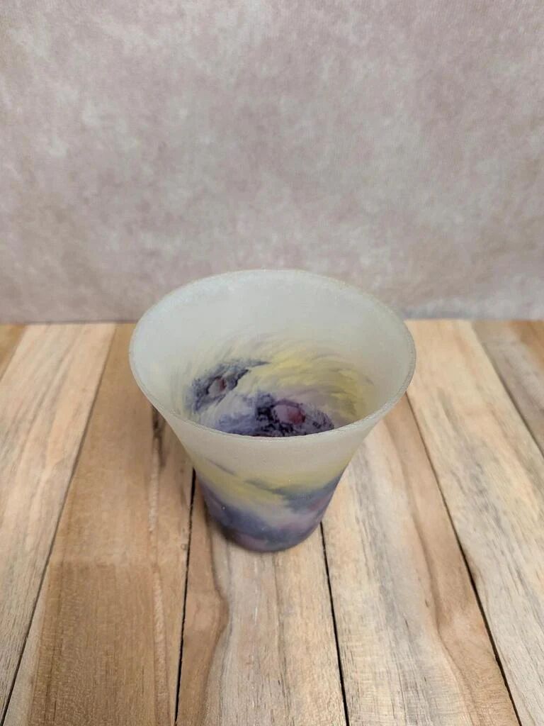 Antique lampshade in glass paste