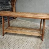 Industrial workbench washbasin table kitchen island 50 x 175 cm