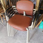 Set of 4 420-44 Strafor-Steelcase Vintage Armchairs