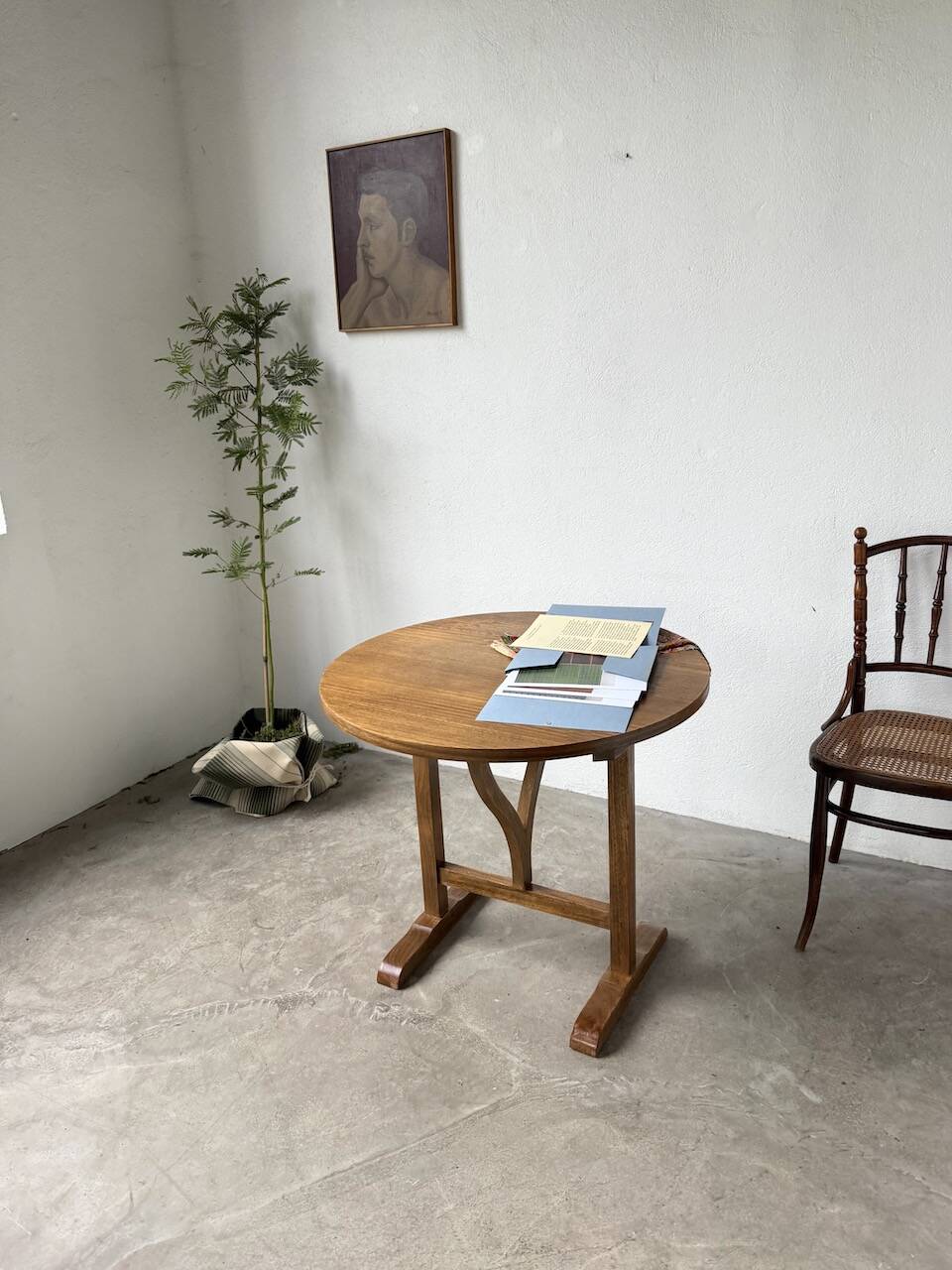 80s folding winegrower's table