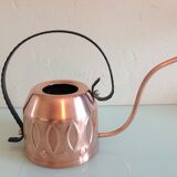 Vintage red copper watering can 60s/70s