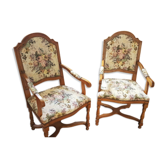 2 Upholsterer's chairs
